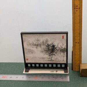 風炉先屏風[雪林]